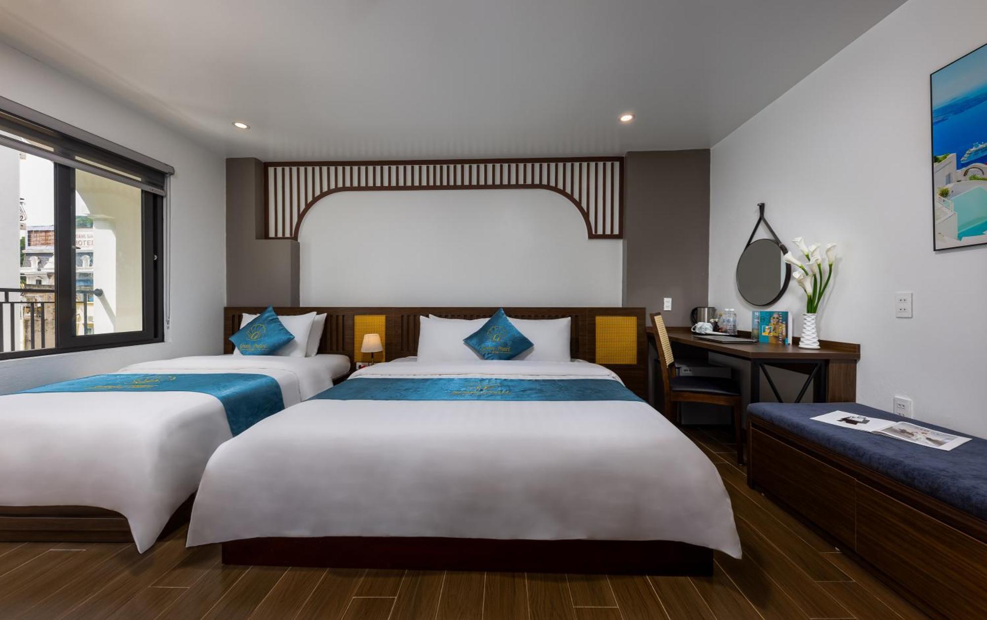 Cat Ba Green Pearl Hotel Dong Khe Sau Esterno foto